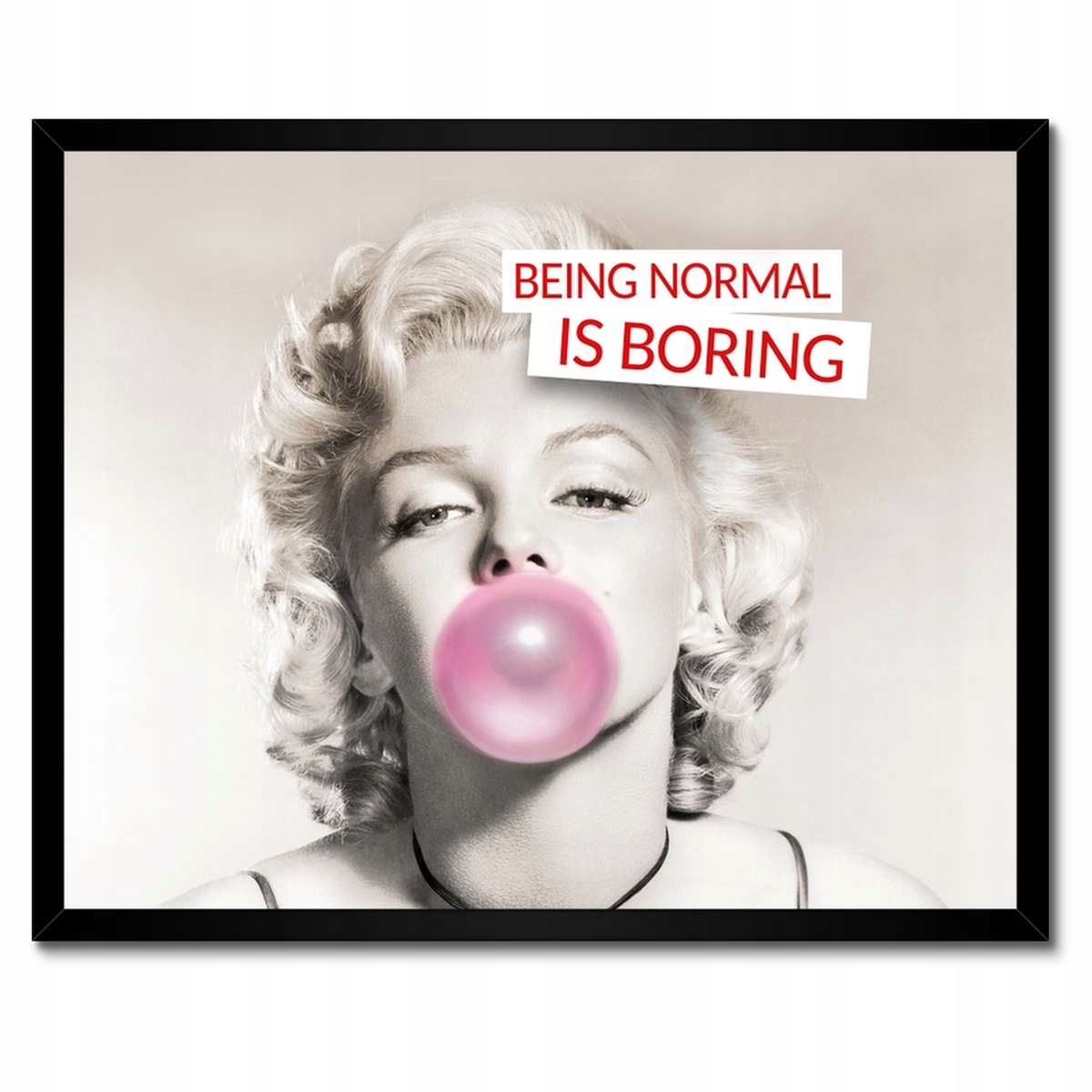 Plakáty v rámu 50x40 Marilyn Monroe Balonovka