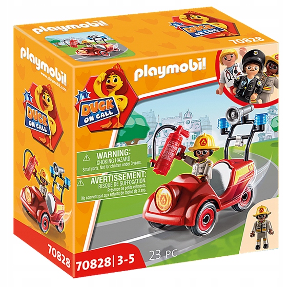 

Playmobil 70828 Duck On Call Mini Wóz Straży