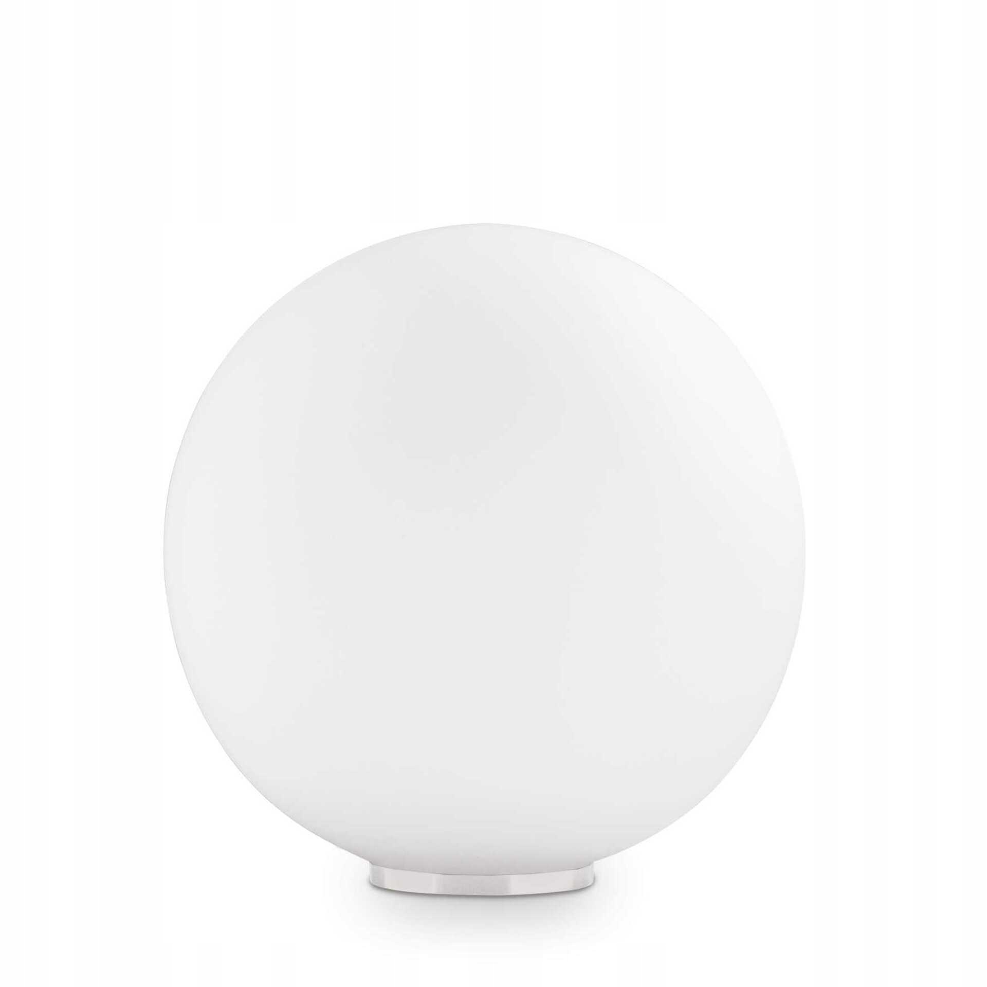Stolová lampa Ideal Lux Mapa Bianco D40 E27 biela kov/sklo