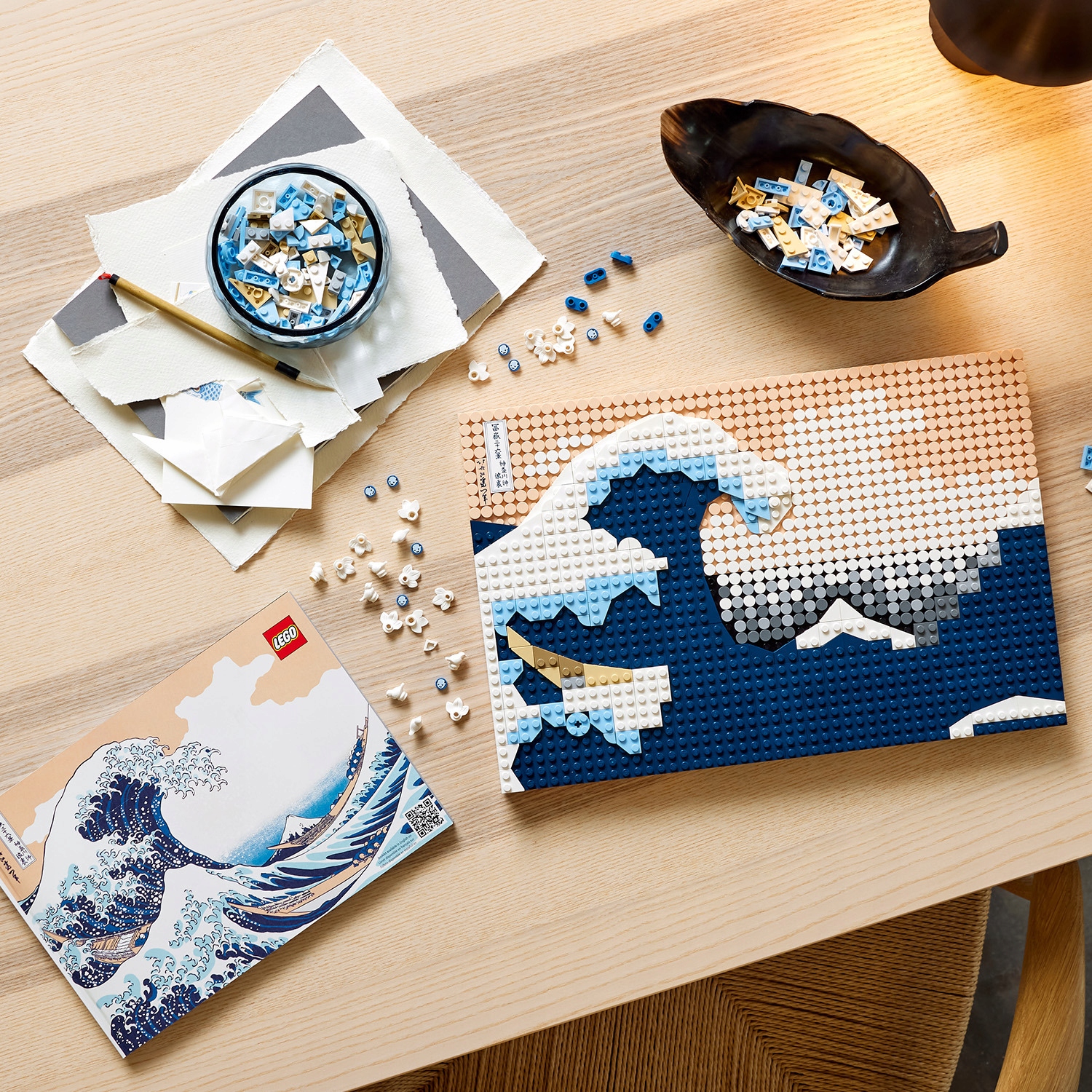LEGO Art Hokusai – „Wielka fala” 31208 Płeć chłopcy dziewczynki