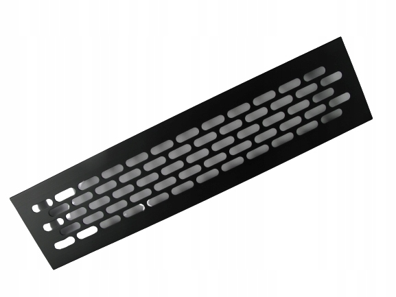 

Kratka wentylacyjna meblowa Czarna 245x60 mm