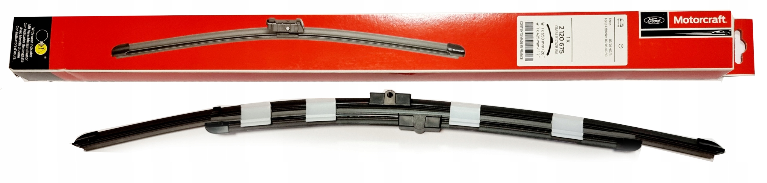 Щетки стеклоочистителя передние для FORD FOCUS Mk2 2120675 ORG