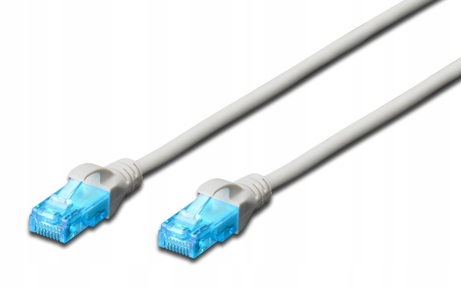 Digitus Patchcord Digitus Utp kat. 5e 20m Pvc biał
