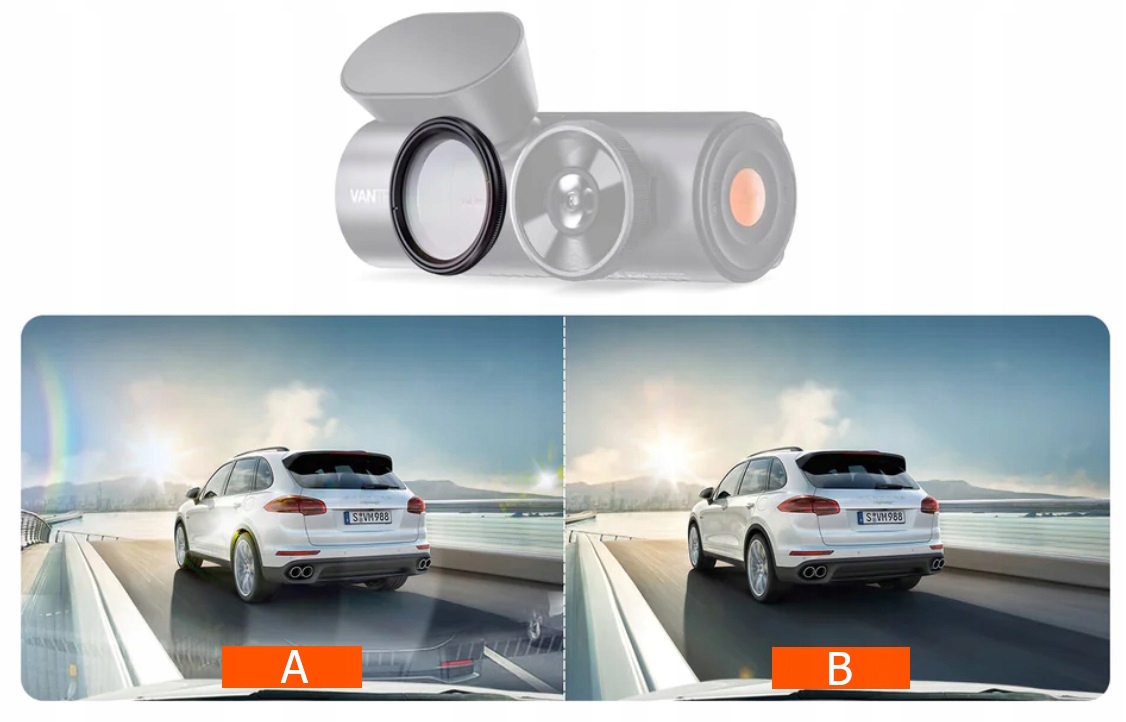 VANTRUE N5 REJESTRATOR 4CH WI-FI GPS ACC CPL 512GB Model N5