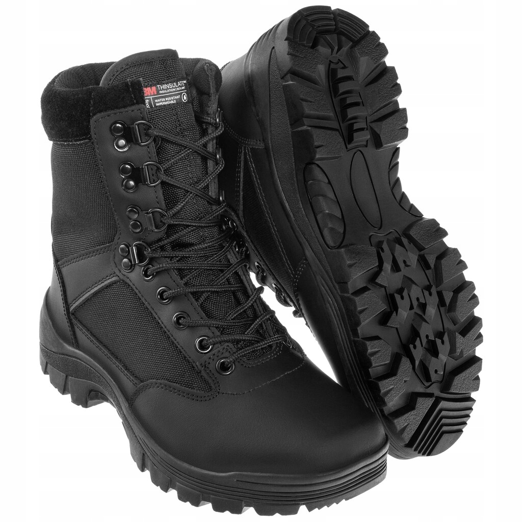Vojenská taktická bezpečnostní vojenská obuv Mil-Tec Swat Boots černá 45