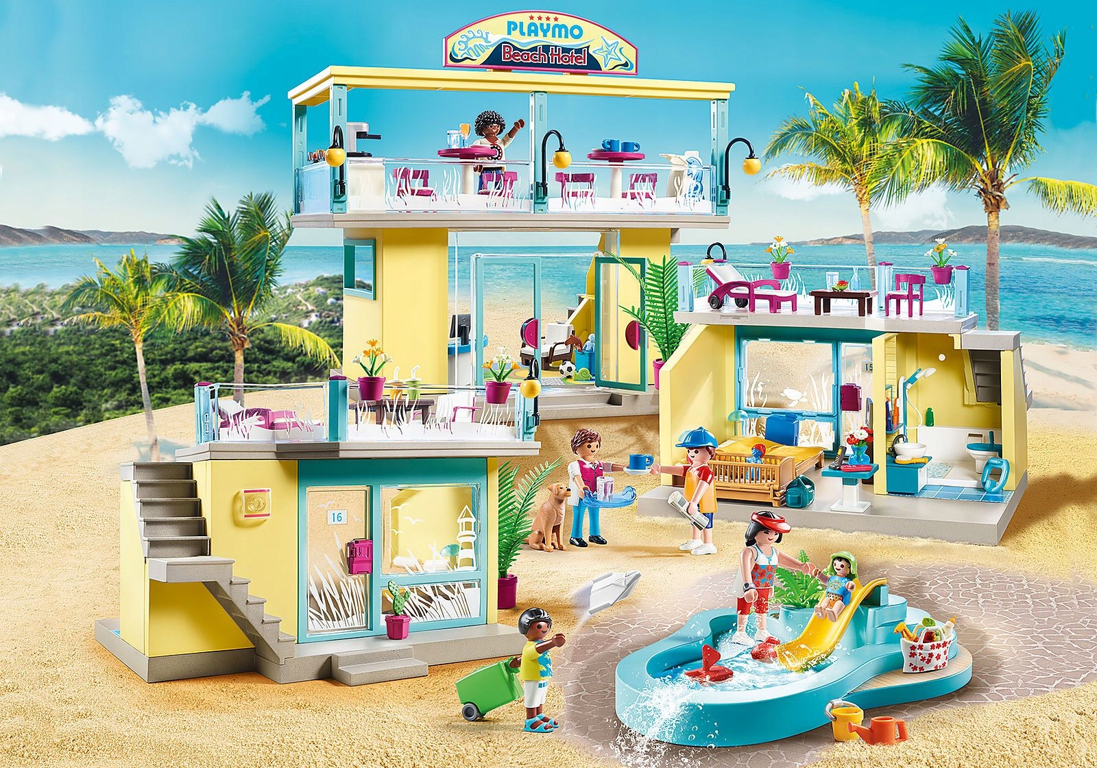 PLAYMOBIL 70434 HOTEL NA PLAŻY Kod producenta 70434
