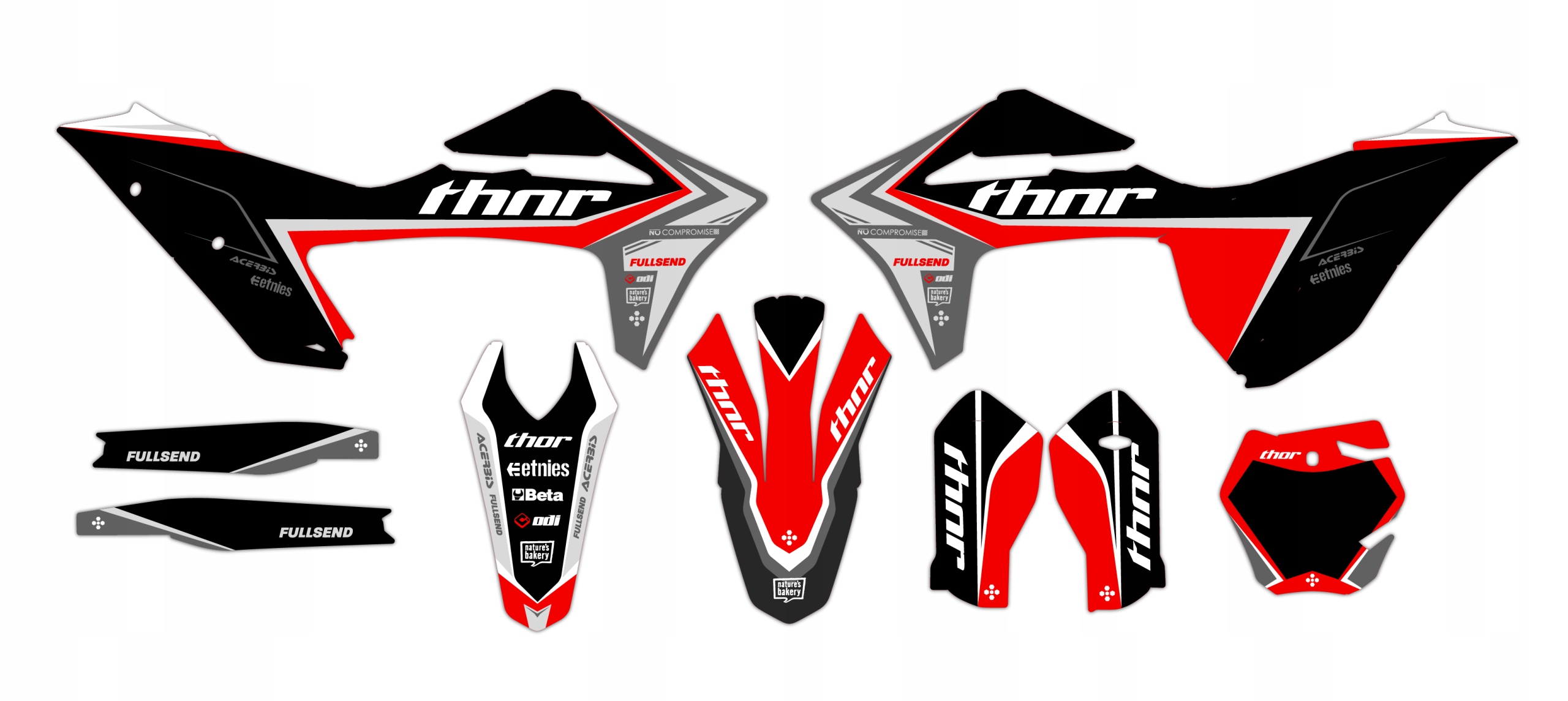 Dýha Samolepky na motor Gas Gas MC Mc-f 2021 2022