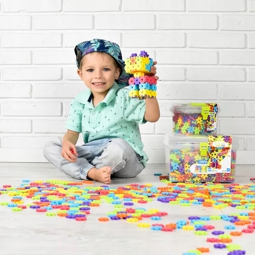 Wafle Klocki konstrukcyjne Meli Basic Box 500 el. Marka Meli