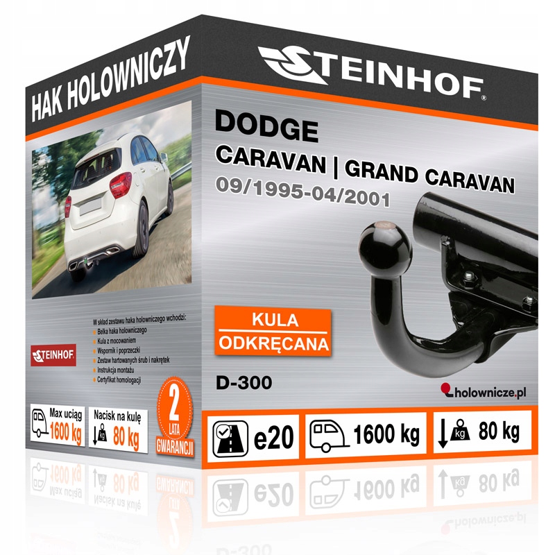 Hak holowniczy Dodge CARAVAN | GRAND CARAVAN 95-01