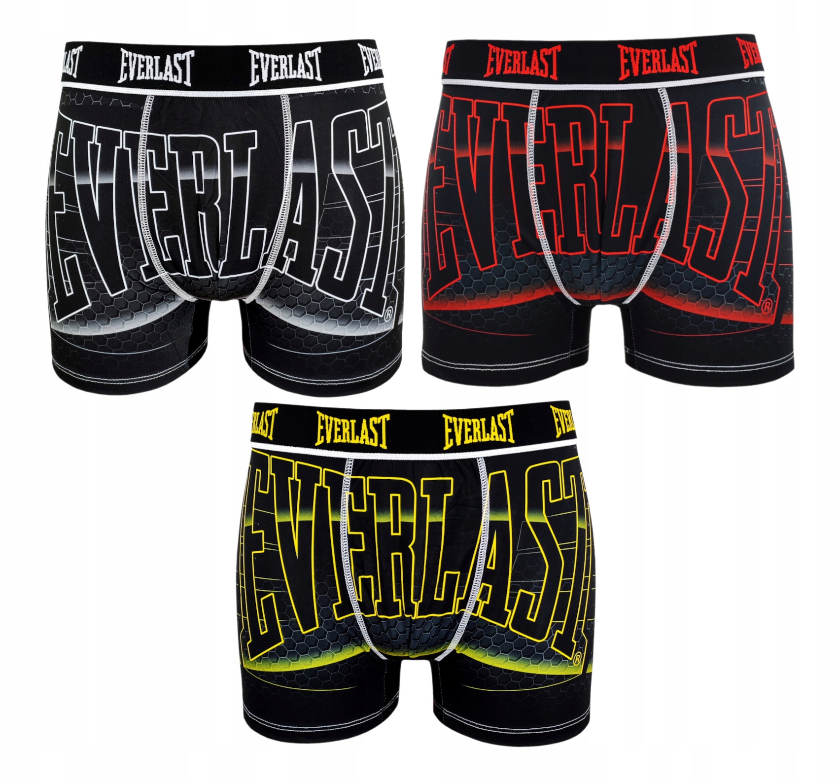 

Everlast Bokserki męskie z mikrofibry 3-pak M