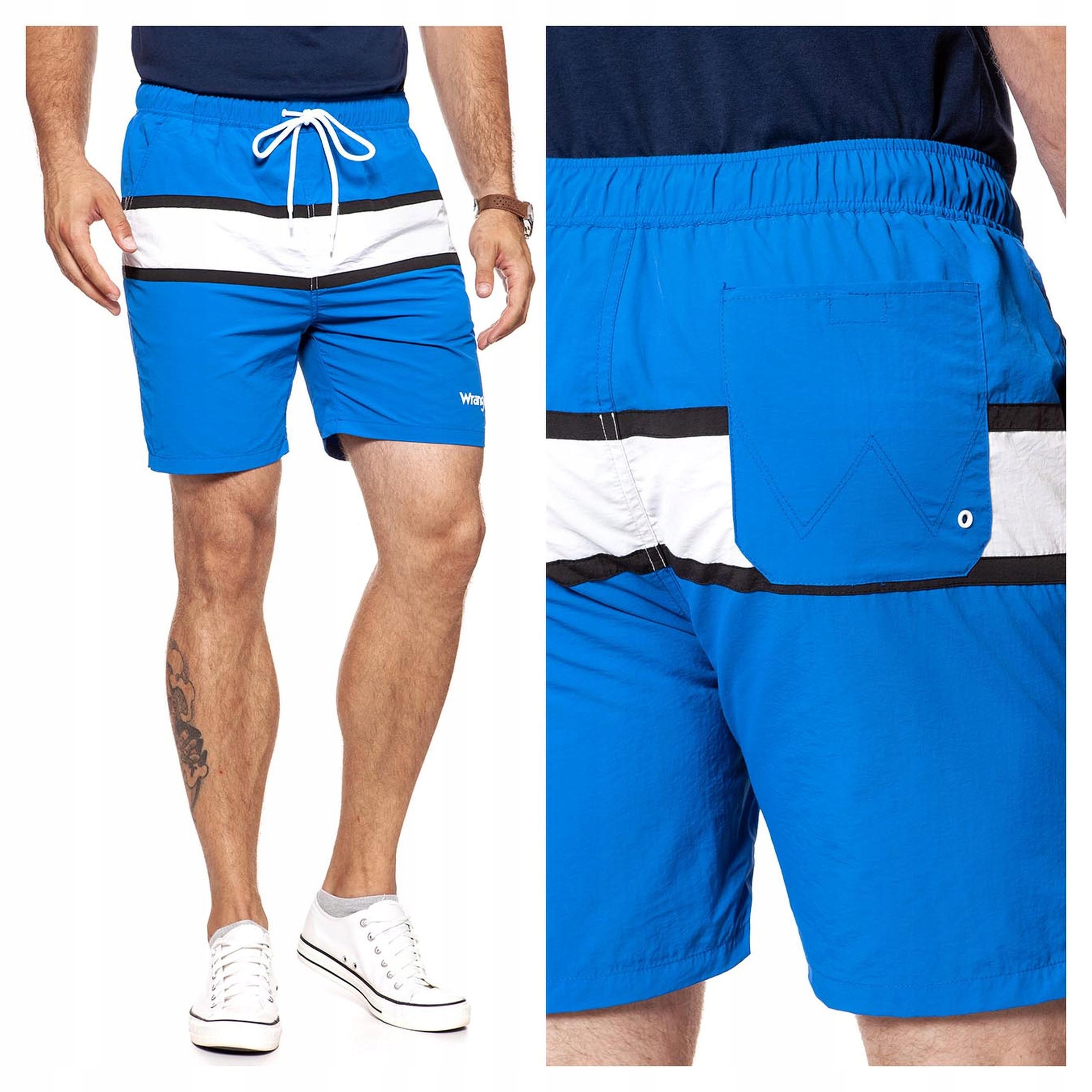 Pánské látkové šortky Wrangler Swimshort S