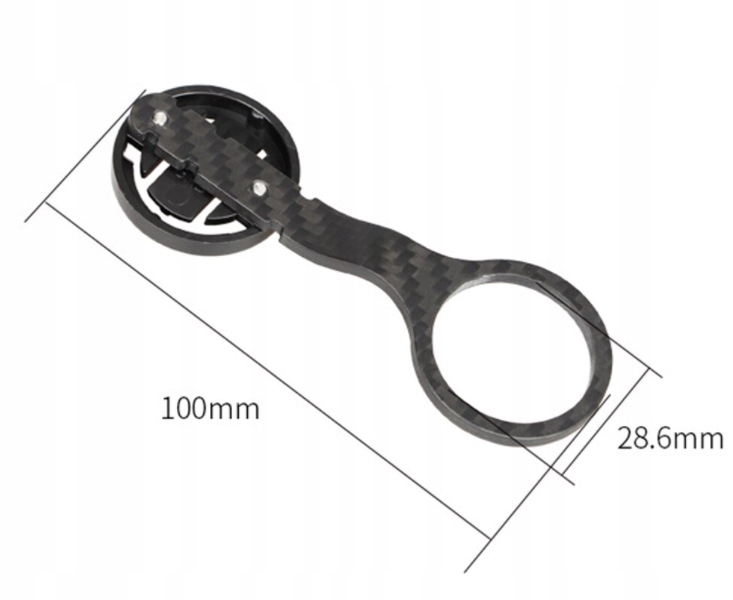 Uchwyt na licznik rowerowy GUB CARBON 002 Marka GUB