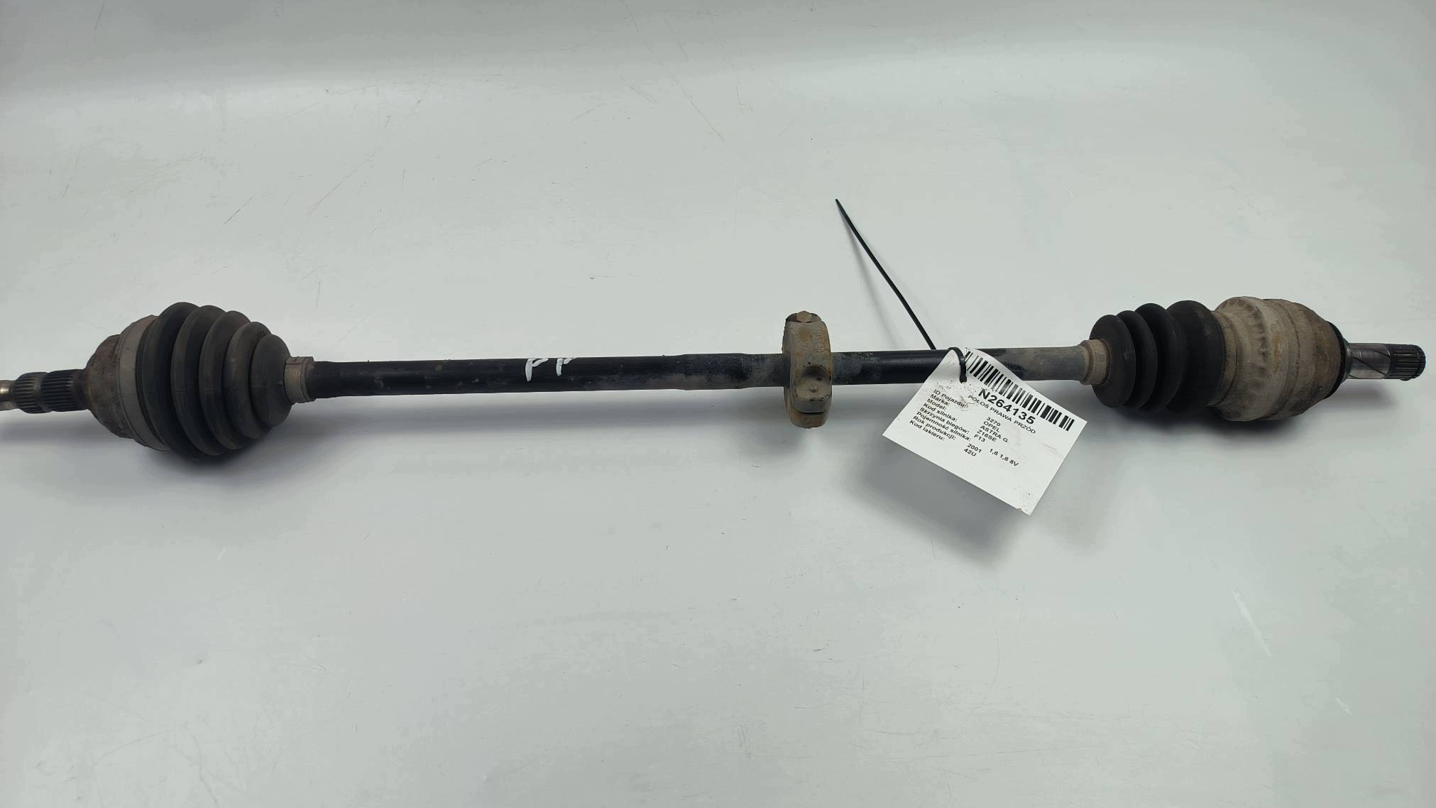 semi-axis right front OPEL ASTRA G