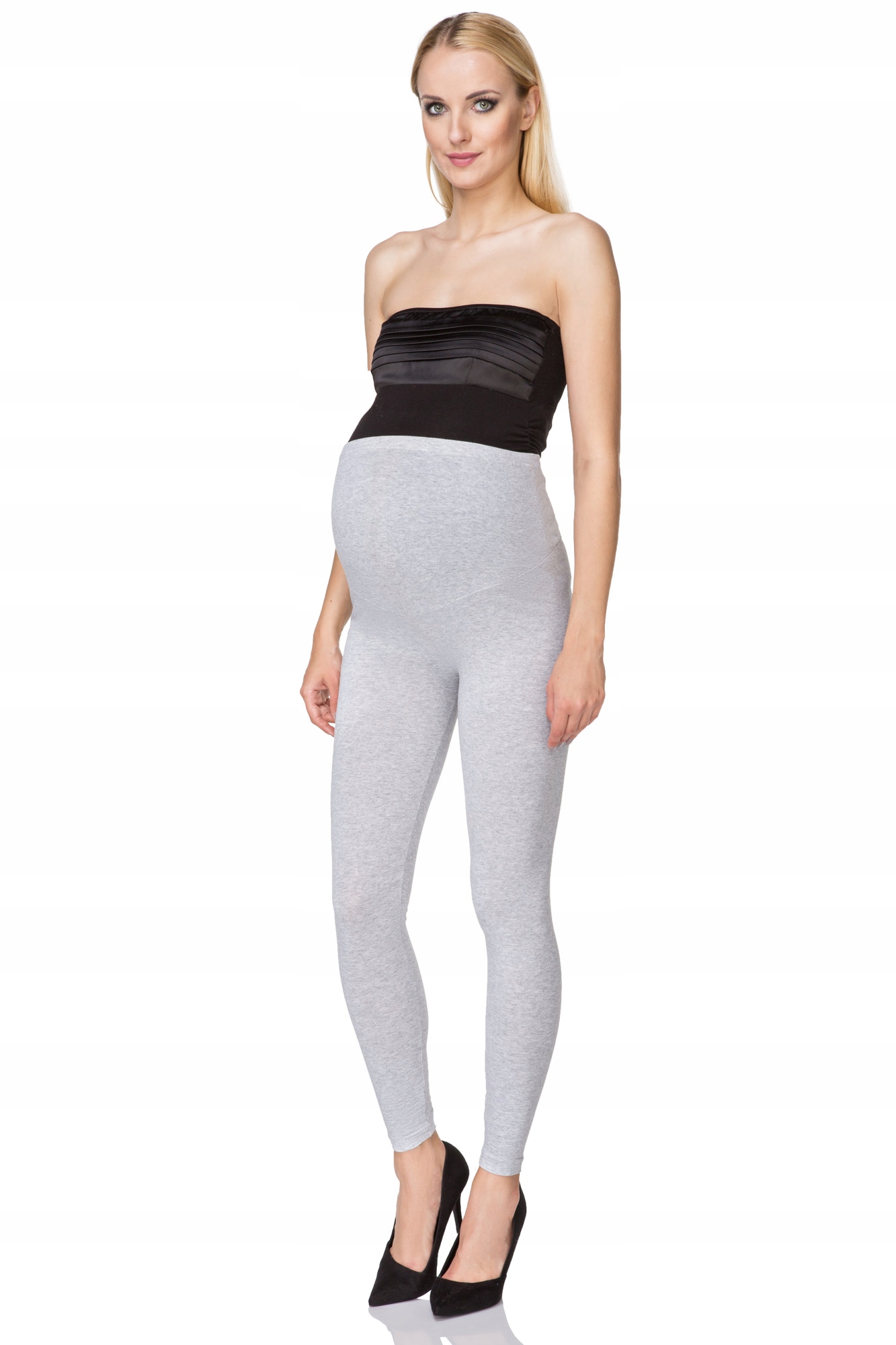 

Bawełniane Legginsy Ciążowe Z Panelem 3XL