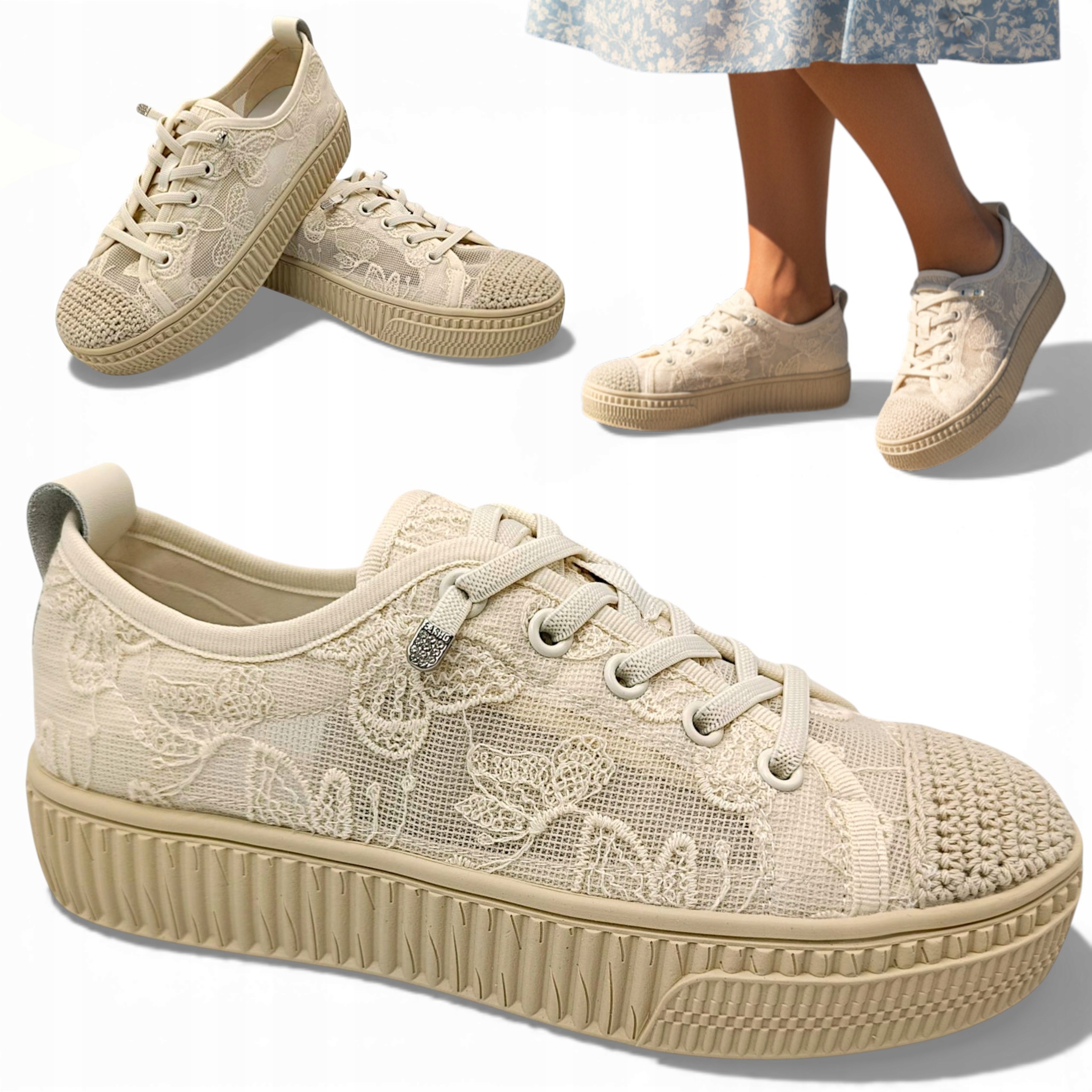 Loretta 37 Dámské sportovní boty Prodyšné letní lehké nazouvací polobotky