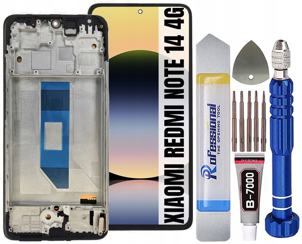 Displej Pro Xiaomi Redmi Note 14 4G Incell LCD Displej Rámeček