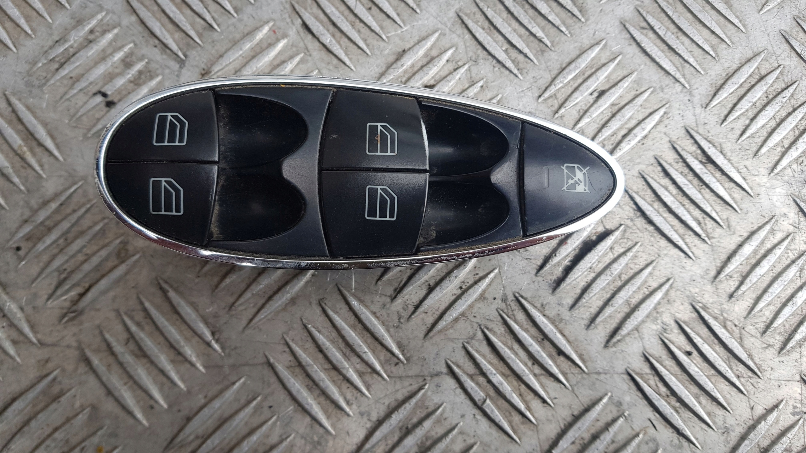 MERCEDES W211 window control switch left front