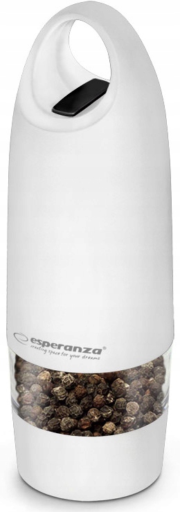 

Elektryczny Młynek do Pieprzu Soli Esperanza Biały