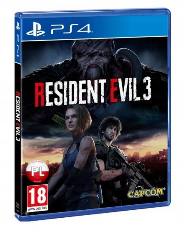 

Resident Evil 3 Po Polsku PS4 Nowa Folia