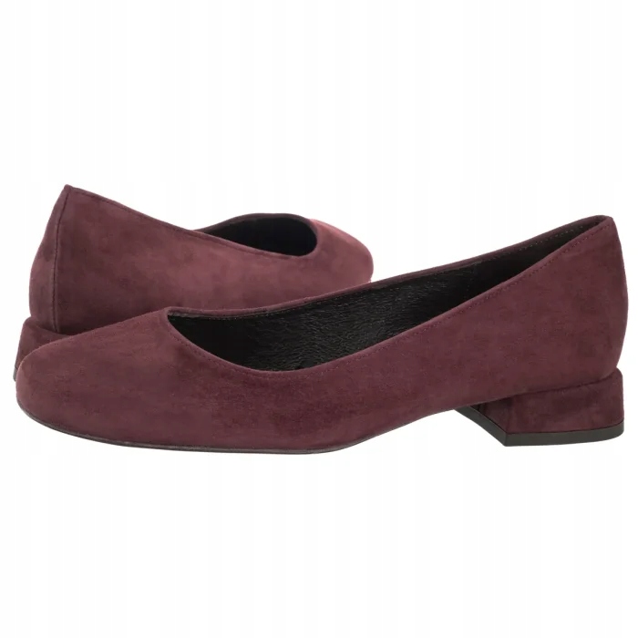 Dámské kožené lodičky Ryłko Bordové 2A200___ _4SZ