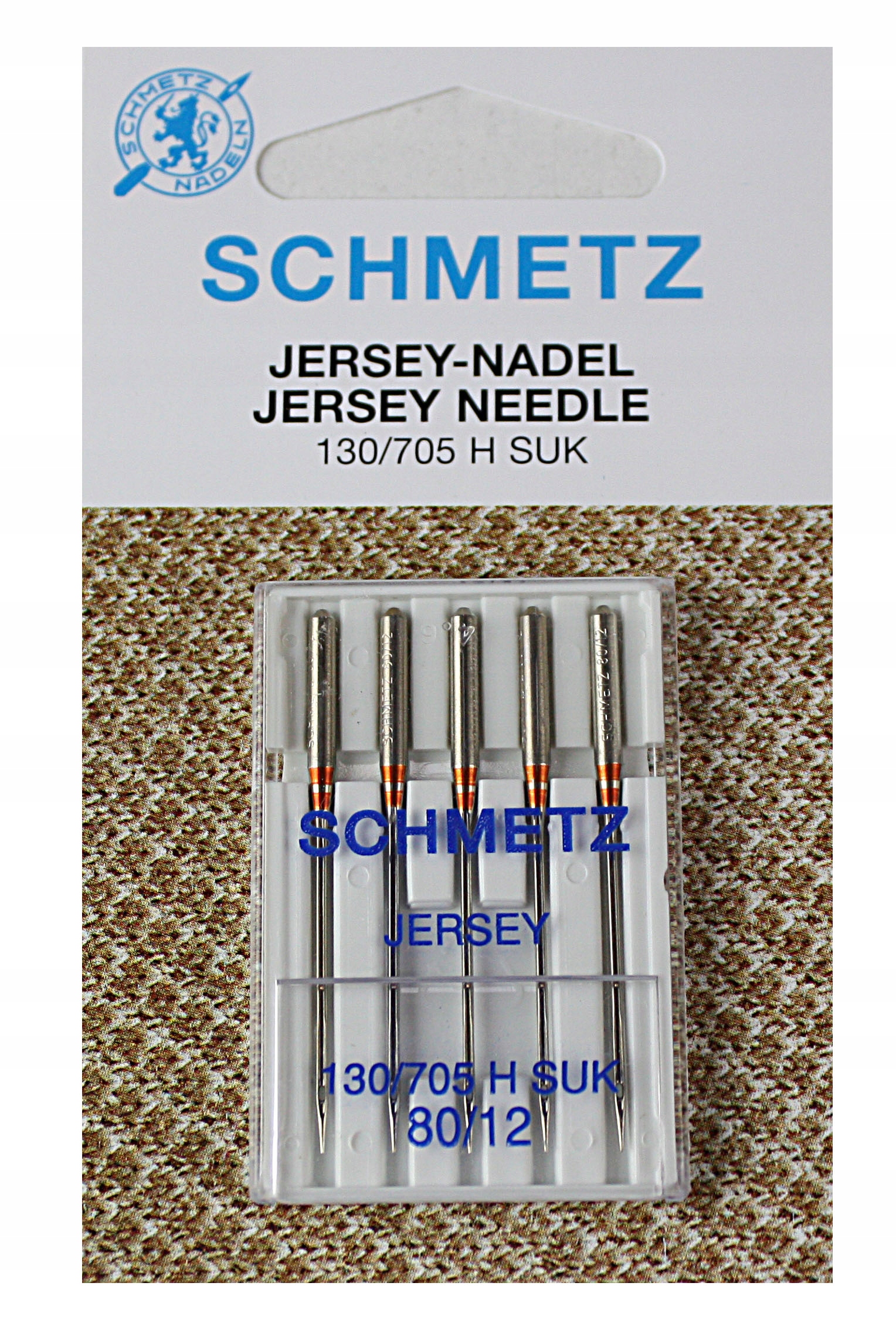 

Igły do dzianiny, jerseyu Schmetz 130/705H Suk 80