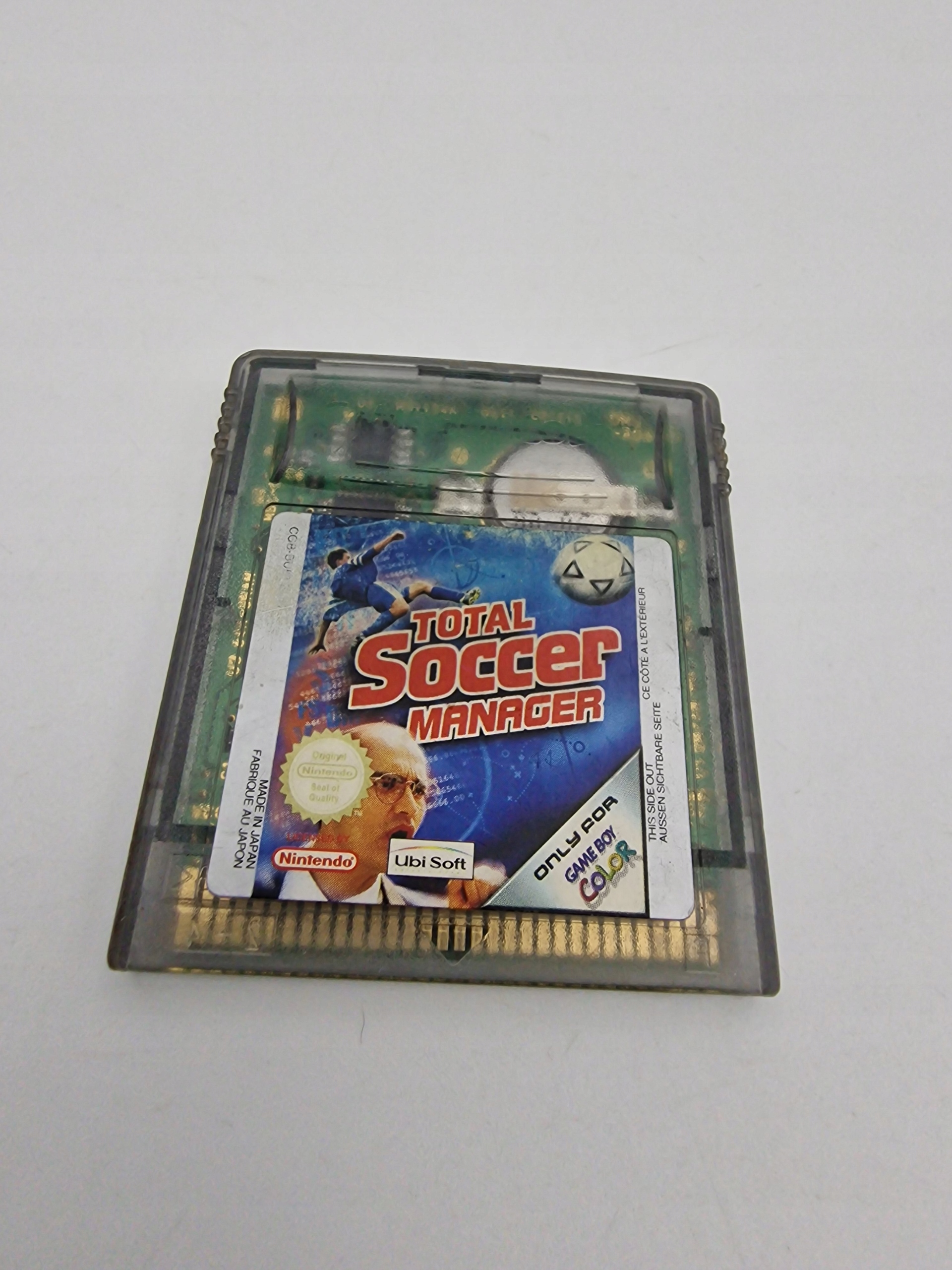 GAME BOY COLOR TOTAL SOCER MANAGER ORYGINAŁ Platforma Nintendo Game Boy Color