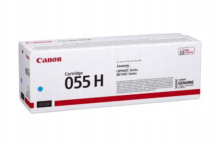 Toner Cyan Canon i-SENSYS LBP660C MF740C (CRG055H CRG-055H 3019C002)