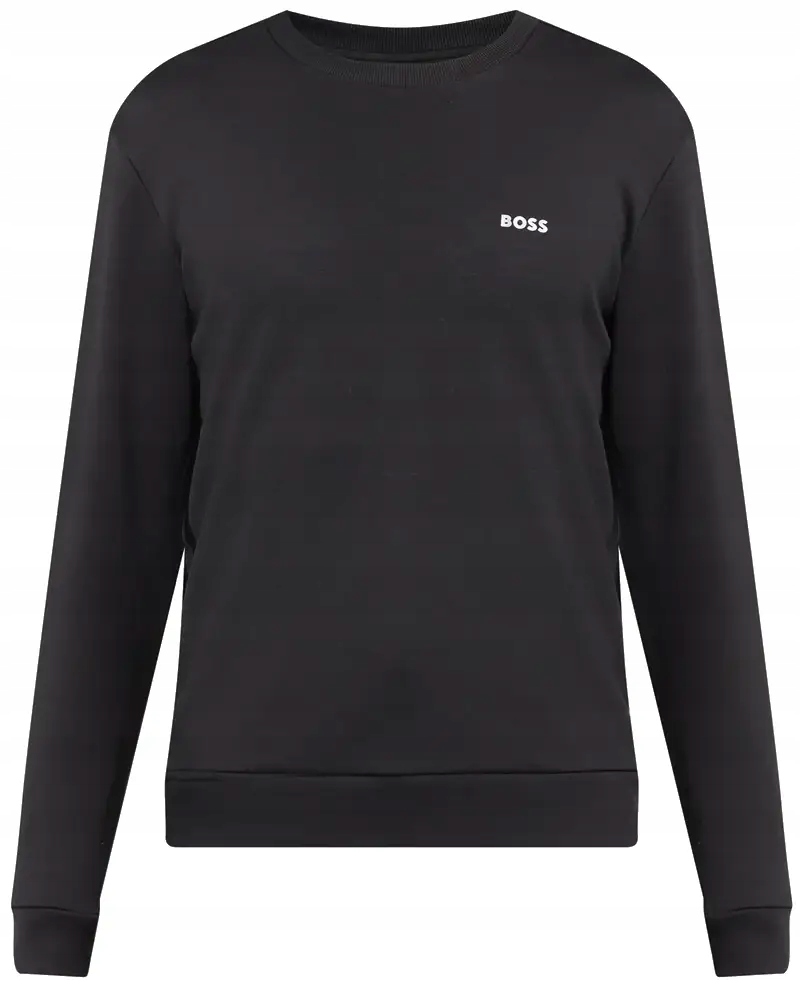 Sportowa bluza męska Hugo Boss bawełniana dresowa sportowa bez kaptura r. S