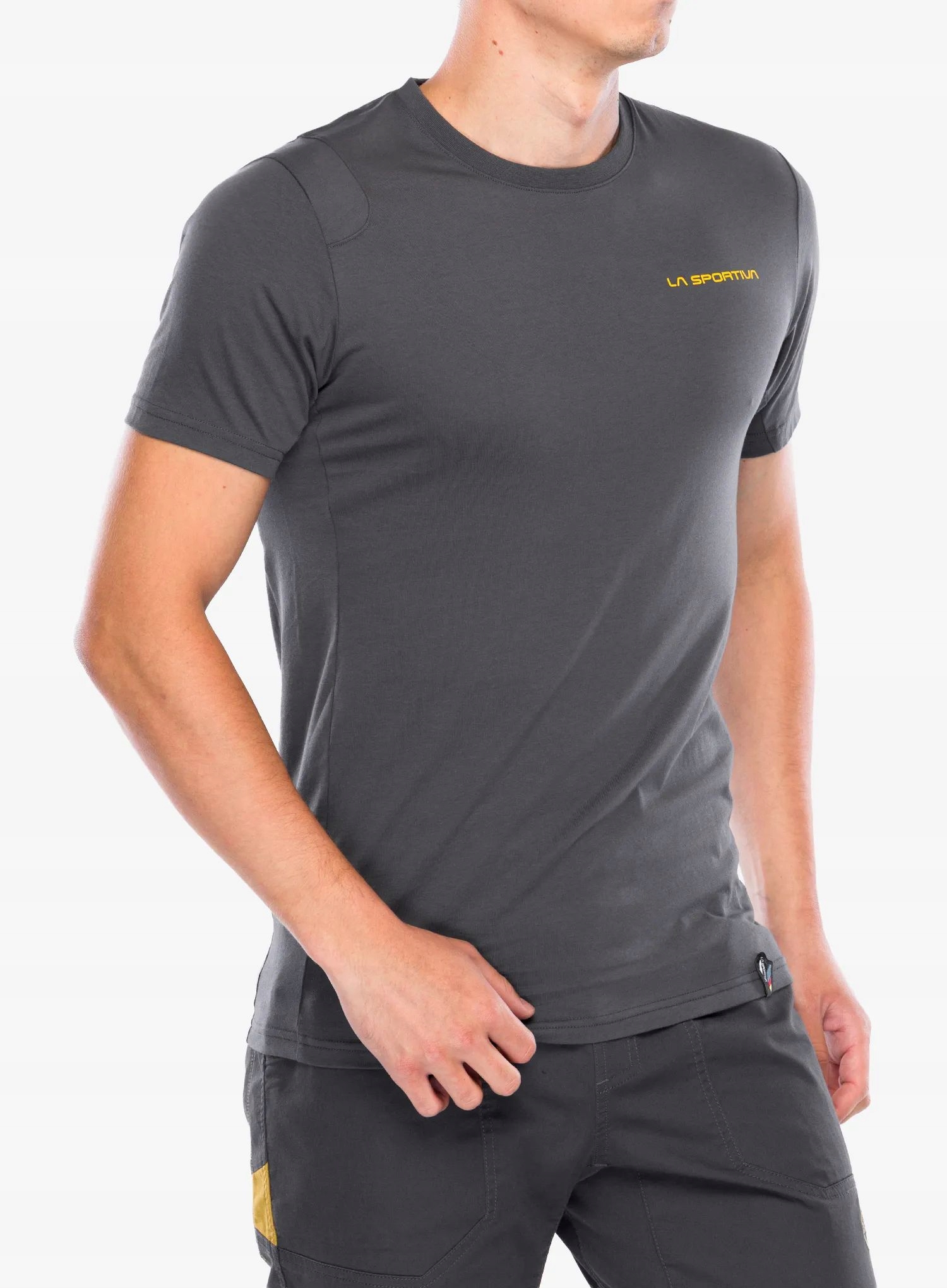 Tričko s potiskem La Sportiva Dawn Wall T-Shirt onyx L