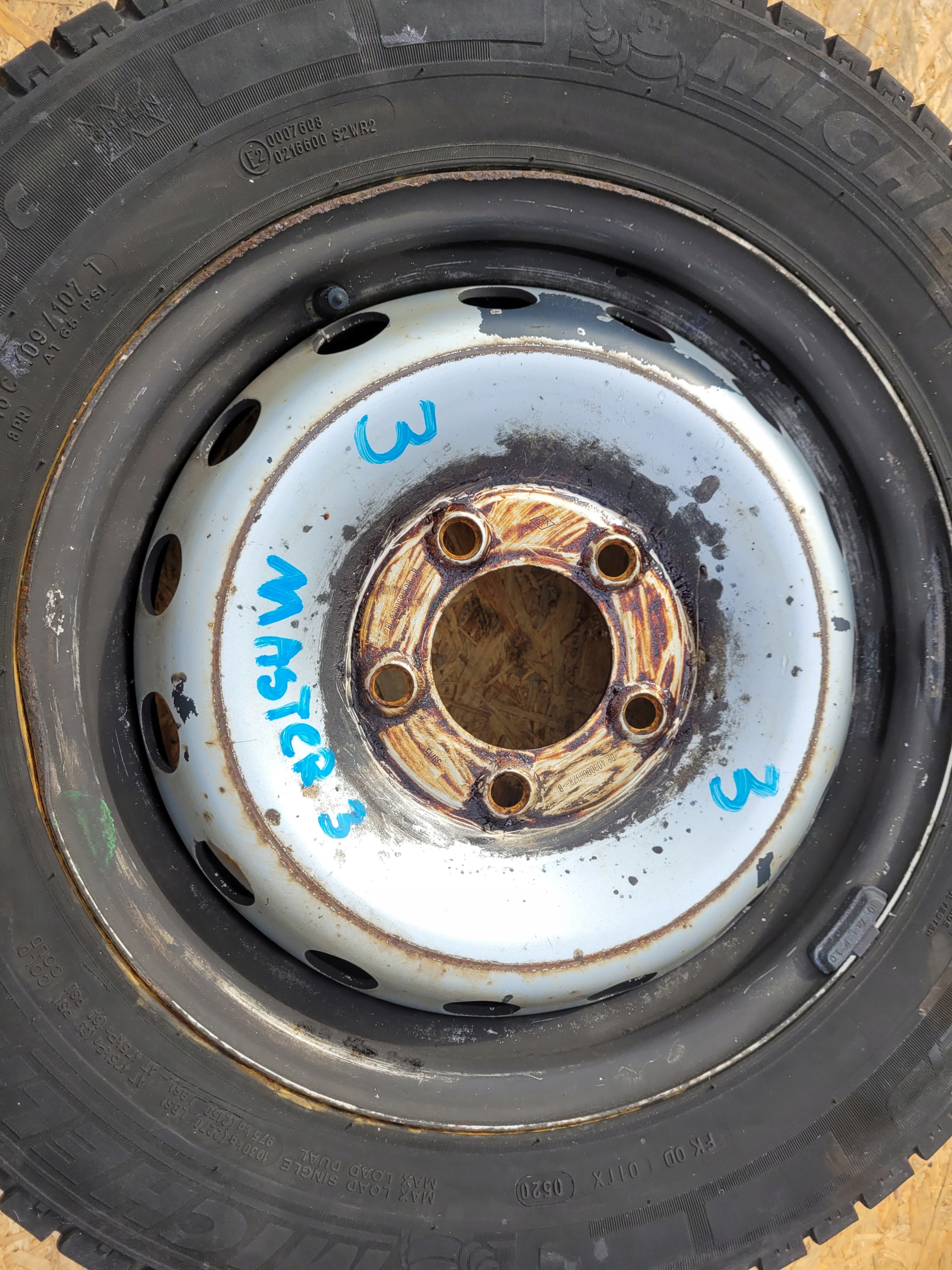 disk STALOWA RENAULT MASTER III 403000037R 6.5"x16" 5x130 403000037R
