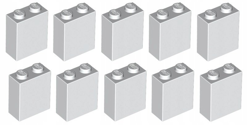 

Lego klocek słupek 1x2x2 biały 10 szt. 3245 Nowy