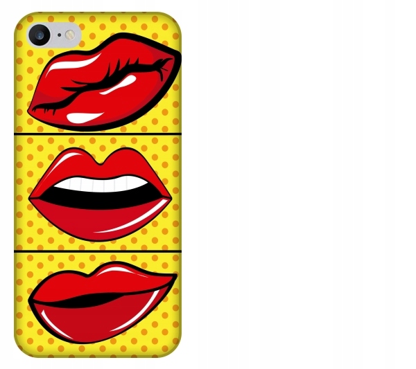 

Etui pokrowiec iPhone 7 Popart komiks usta