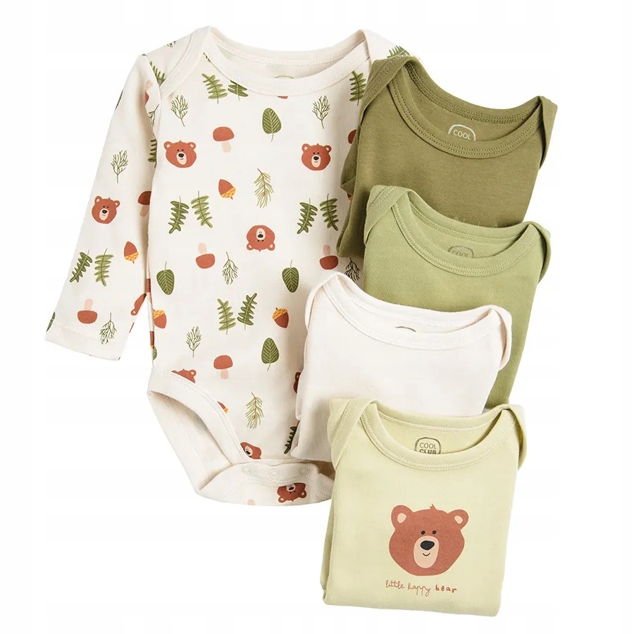 

Cool Club Body Długi Rękaw 5szt 3-6m 68cm Miś