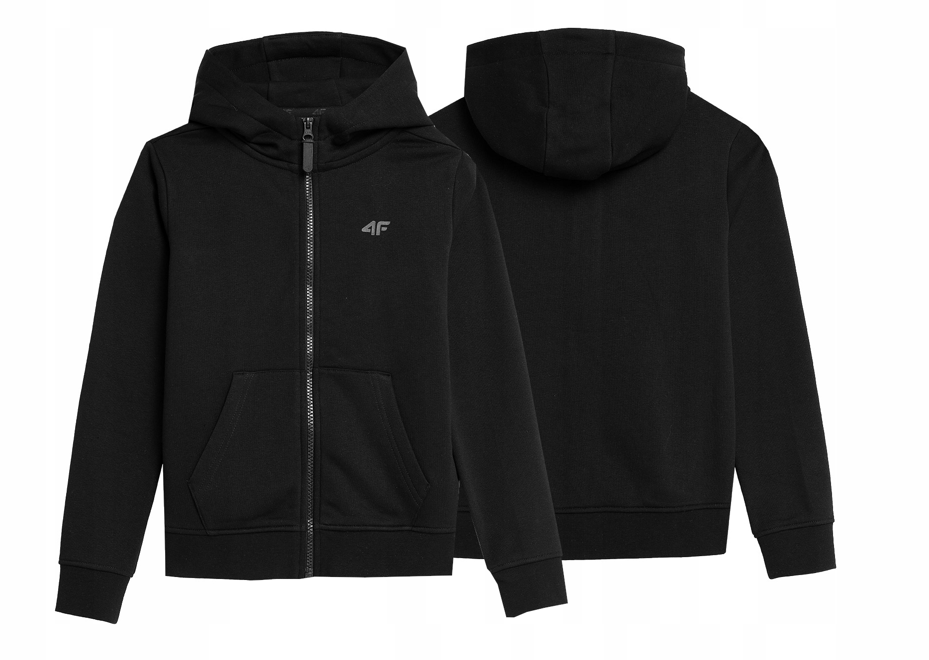 

Bluza Dresowa Dziewczęca 4F Z Kapturem Rozpinana