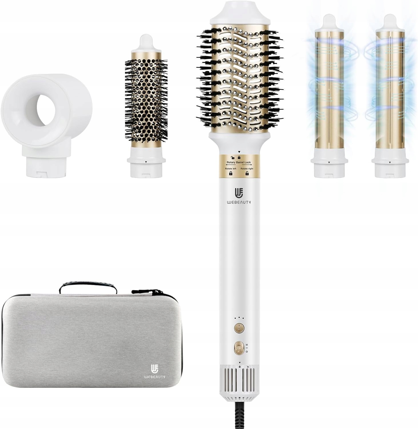 Suszarka do włosów Air Styler 5 w 1, 110 000 obr./min biała