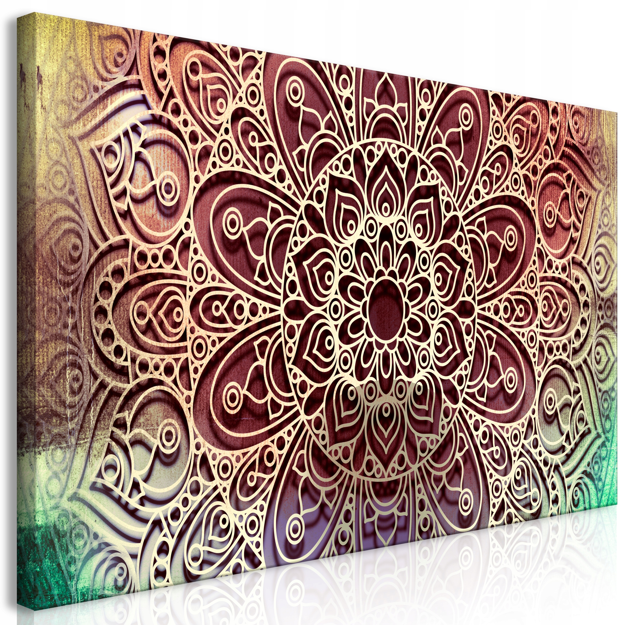 Diy Skládací Obraz XXL Mandala Harmonia Zen Orient Do Obývacího Pokoje Velký 160x80