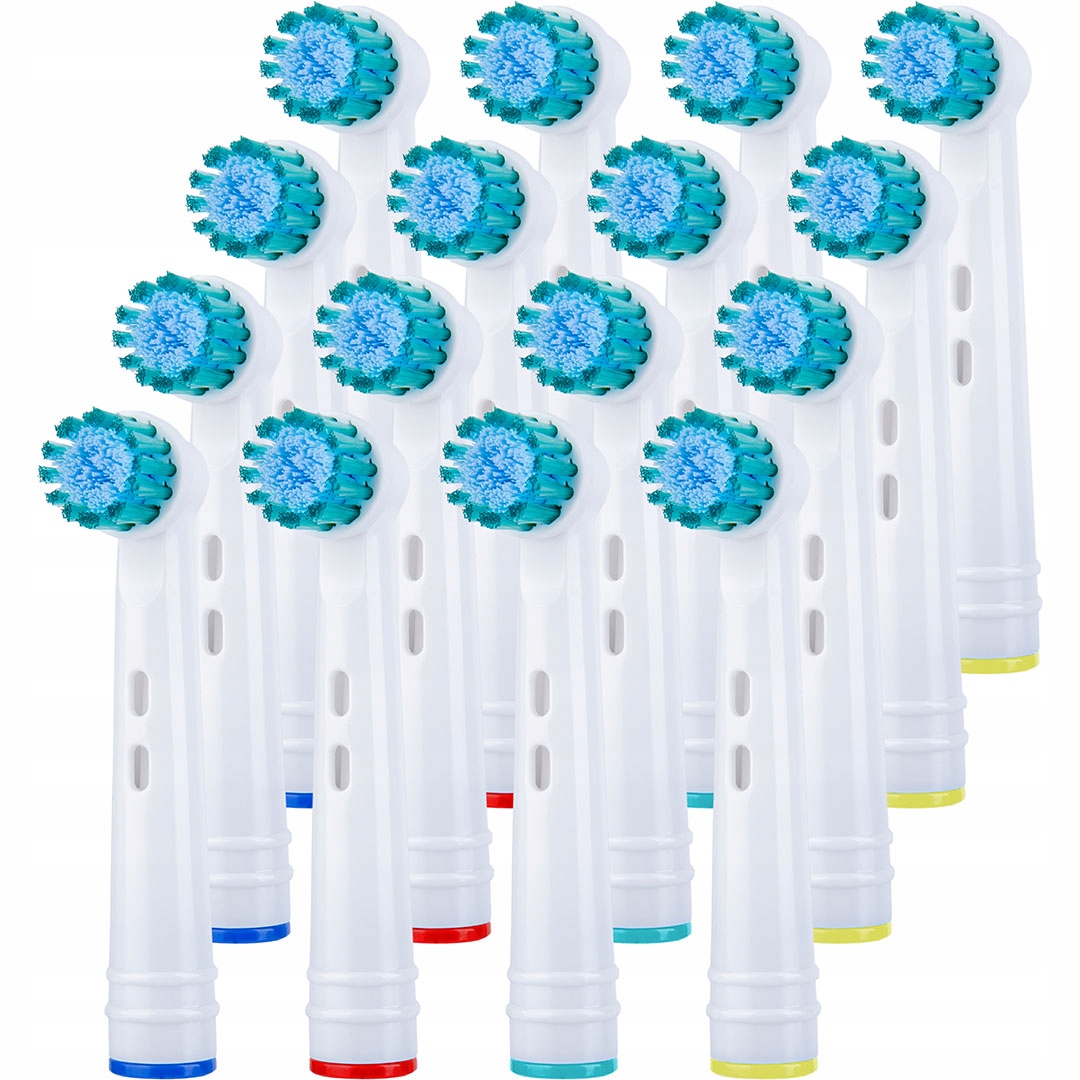 

16x Końcówki Do Braun Oral-b Soft Delikatne Włosie