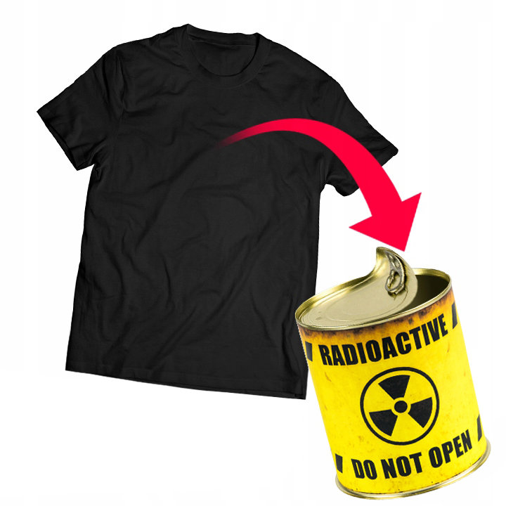 

Radioactive Puszka Pomysł Pakowanie