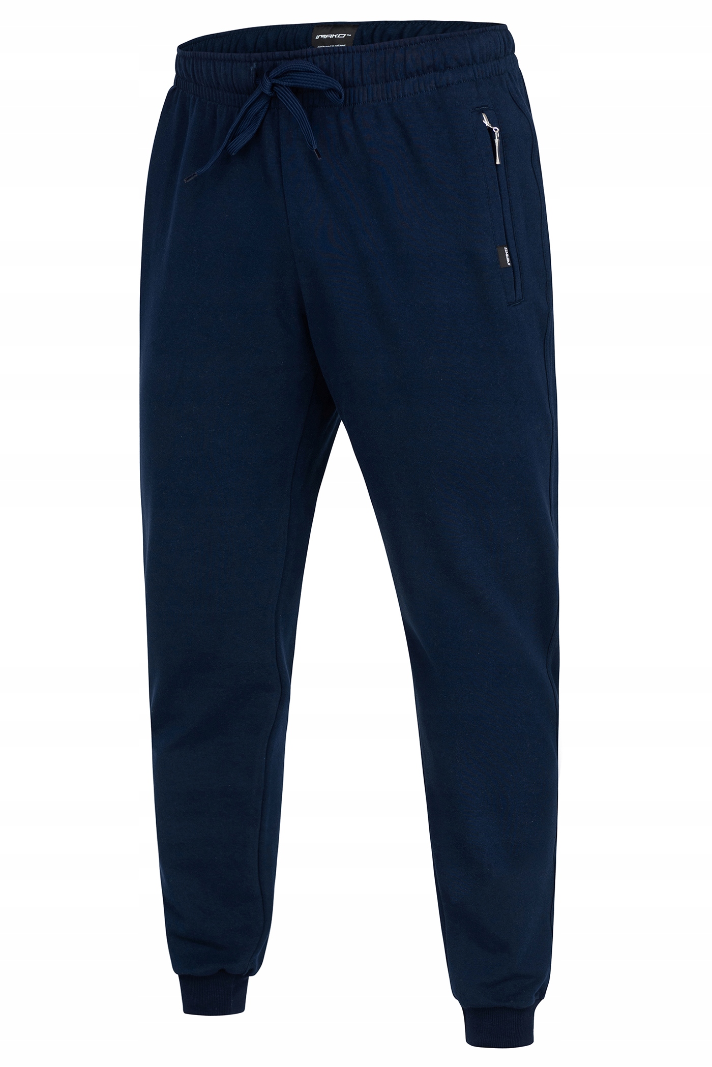 Pánské bavlněné teplákové kalhoty Polský Produkt Žanklod Tmavě modré XL