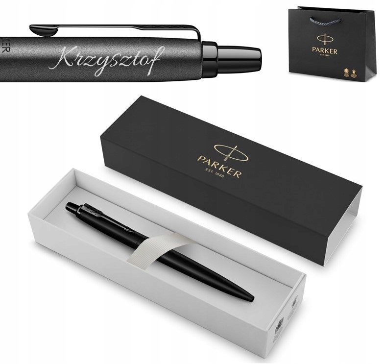 

Długopis Parker Jotter XL Black Grawer