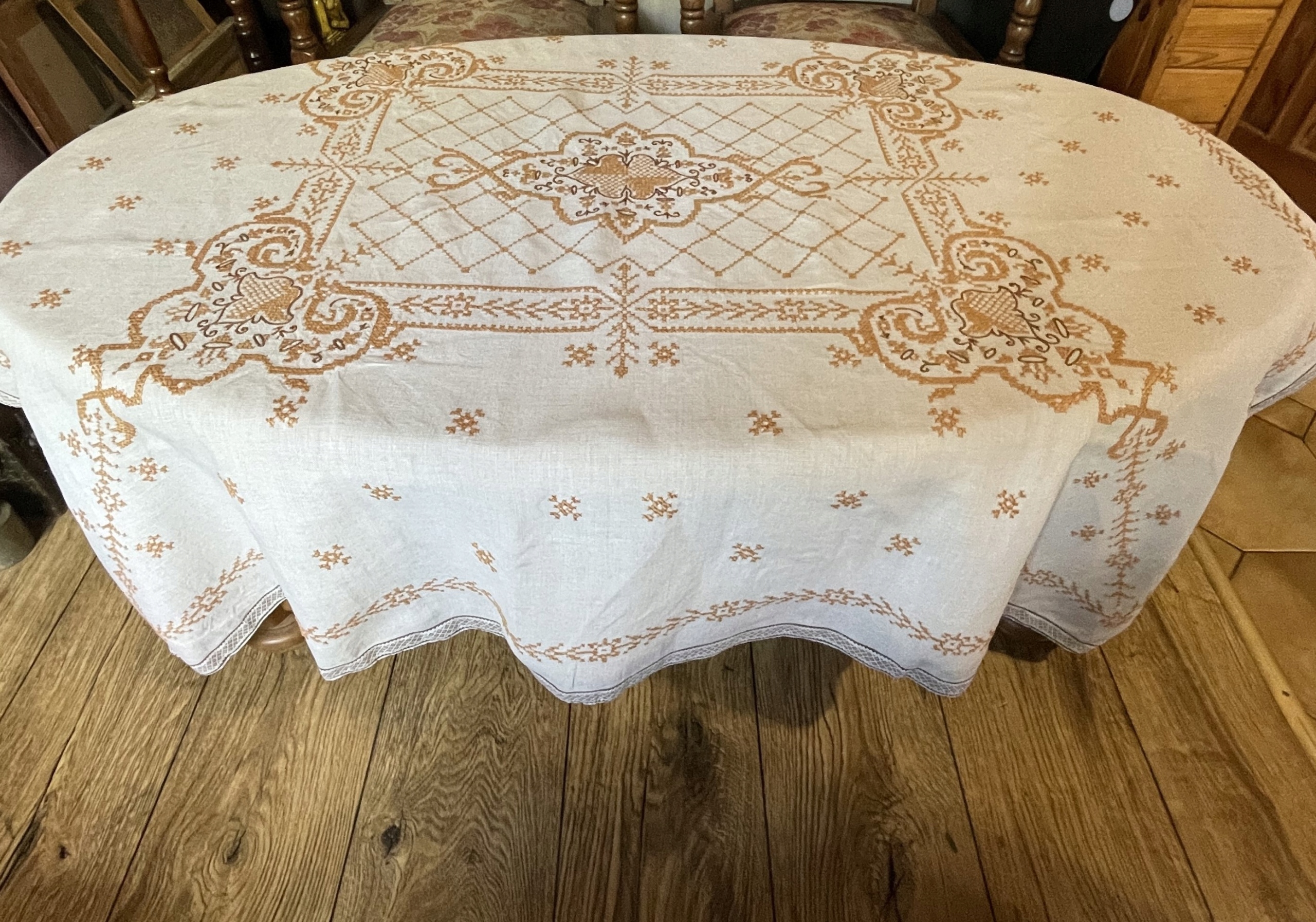 Obrus vintage 145х130 cm