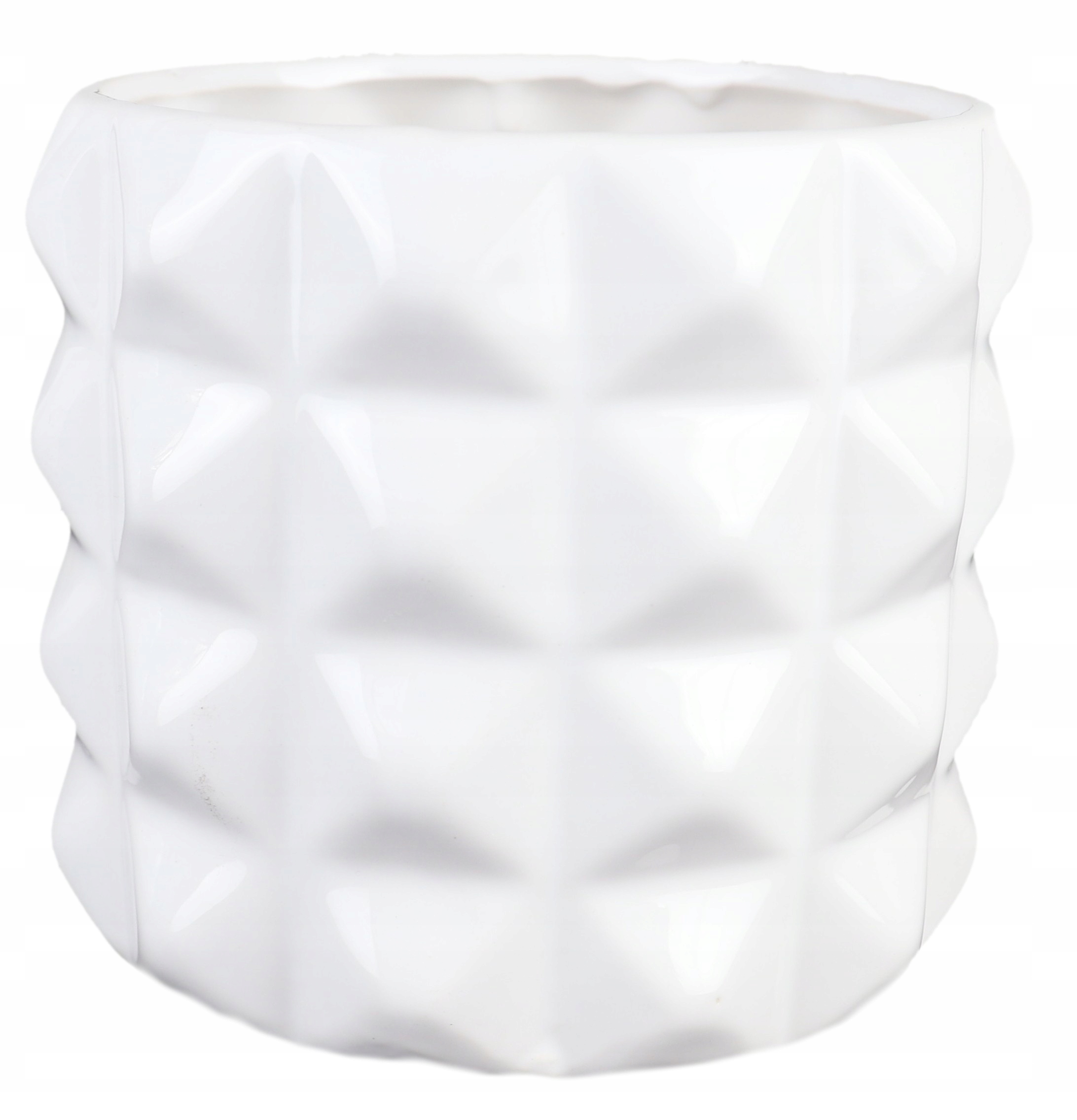 

Osłonka ceramiczna Ø 15cm Geometryczna doniczka