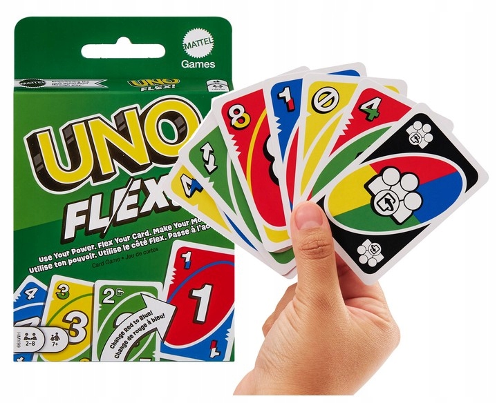 GRA KARTY UNO FLEX gra rodzinna - Stan: nowy 34,90 zł - Sklepy