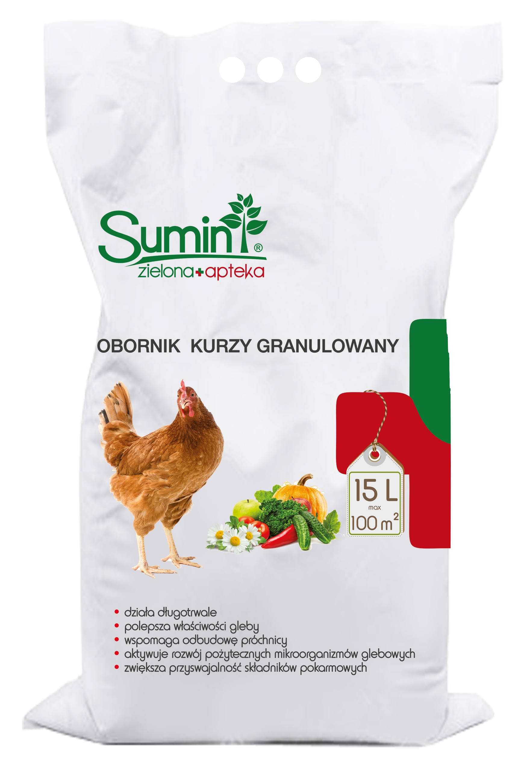 

Obornik Kurzy Granulowany Nawóz Naturalny 15 l