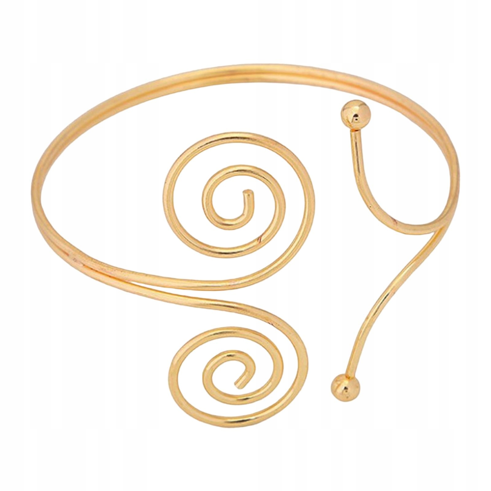 Moda Upper Arm Cuff Bangle Open Armlet Armband for Festival Aureate