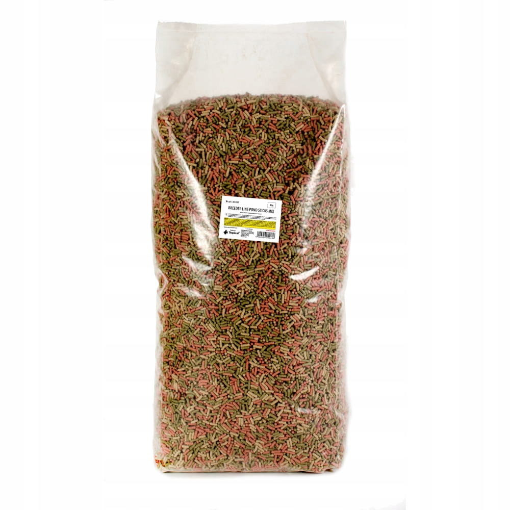 Tropical Pond Sticks Mix 50l/5kg, Karma dla ryb w oczku wodnym Breeder Line Kod producenta 05440