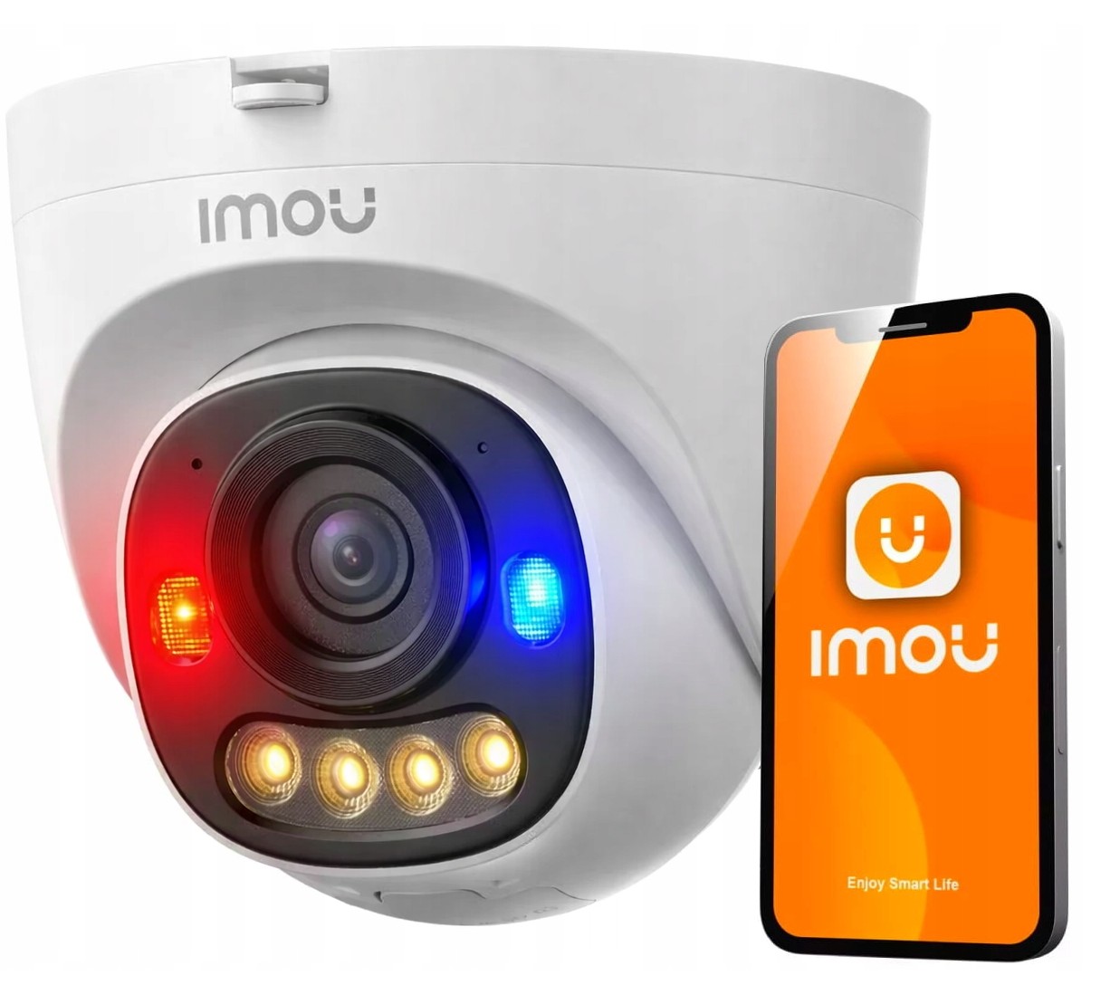 Kamera Ip Imou IPC-PS8D-3V0 2K/3MPx PoE Zewnętrzna Mikrofon Głośnik slot Sd
