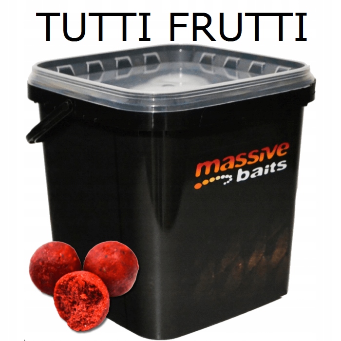 Boilie Massive Baits Eco 18mm 10kg Kbelík Tutti Frutti