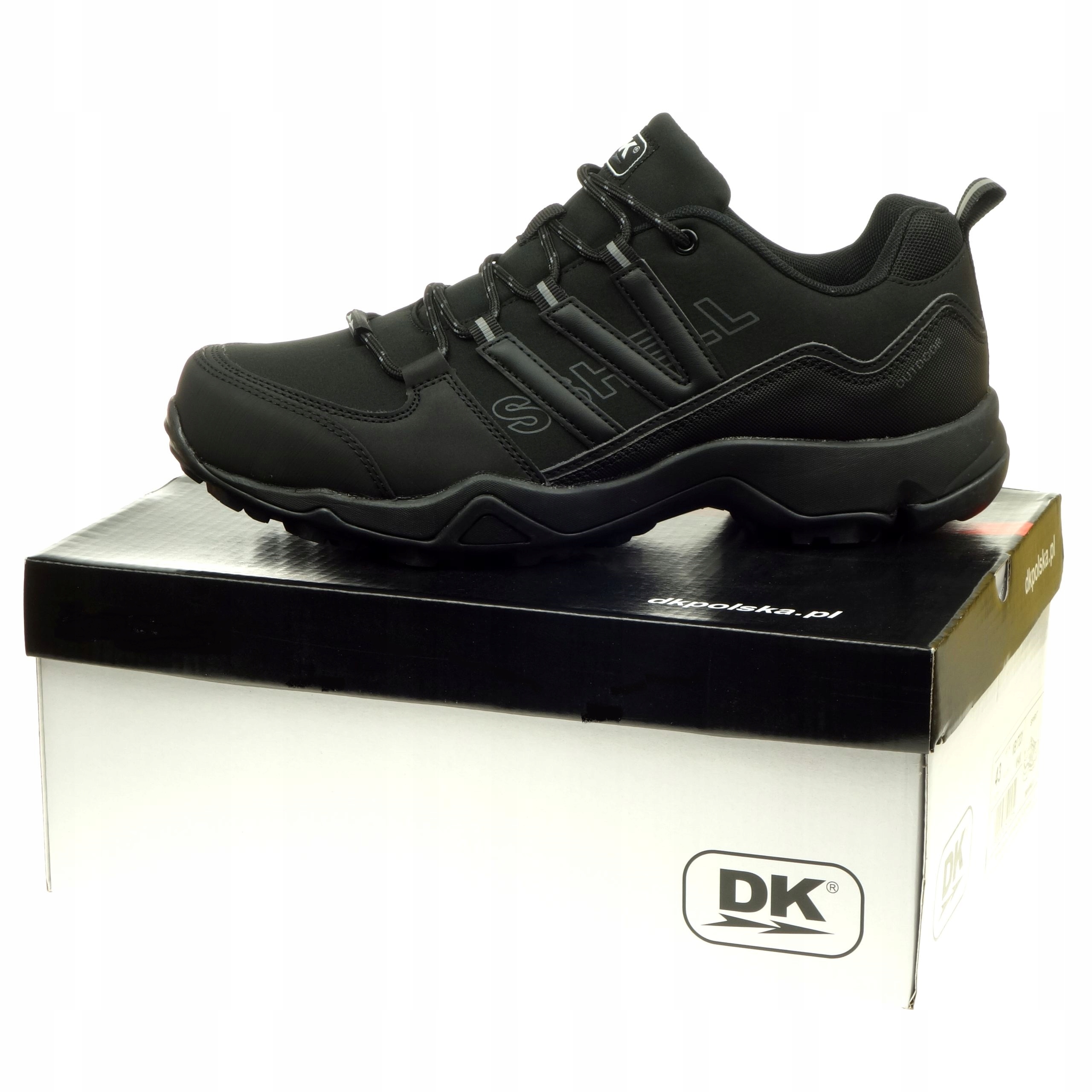 Buty Męskie Trekkingowe DK SPIRIT SoftShell OUTDOOR VB17331 Black 45 Kod producenta 17331B