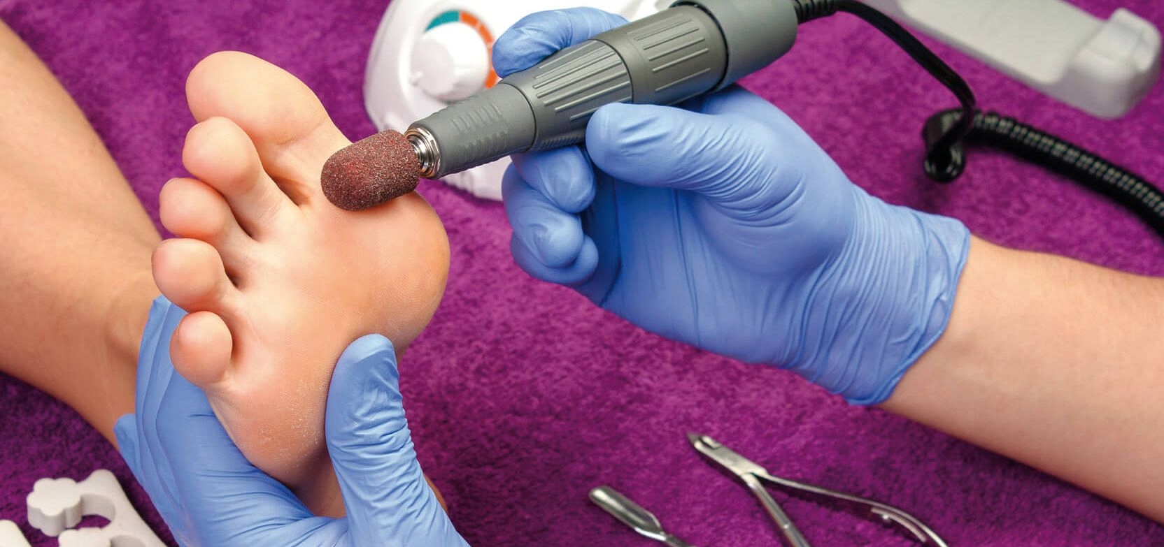 NOŚNIK TRZPIEŃ GUMOWY DO KAPTURKÓW PEDICURE 13mm Marka inna marka